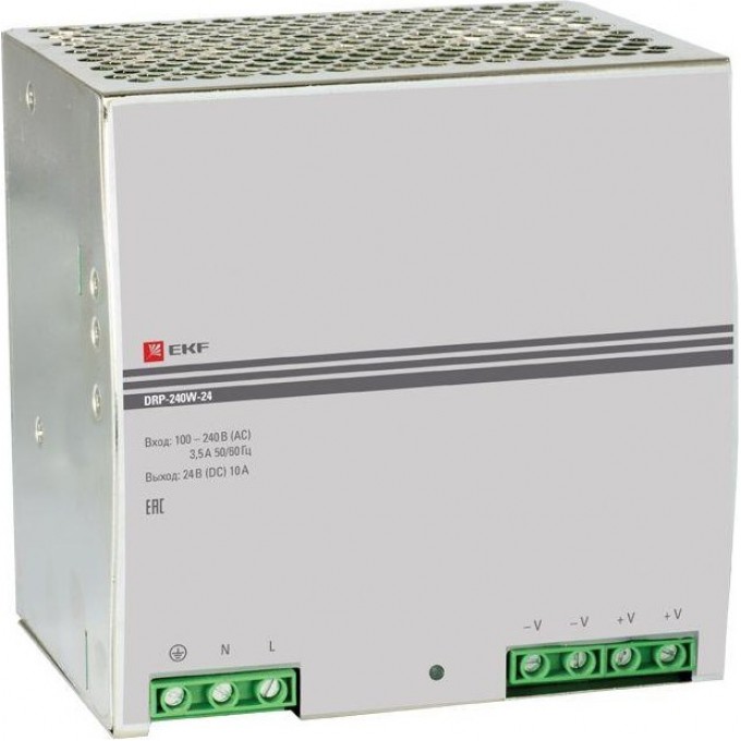 Блок питания EKF 24В drp-240w-24 Блок питания EKF 24В drp-240w-24