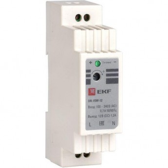 Блок питания EKF PROXIMA 12В DR-15W-12 Блок питания EKF PROXIMA 12В DR-15W-12