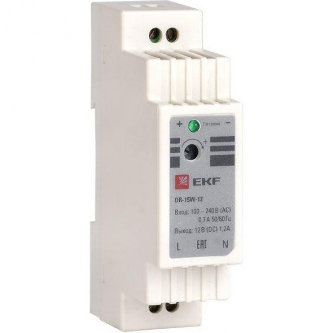 Блок питания EKF PROXIMA 12В dr-15w-12 Блок питания EKF PROXIMA 12В dr-15w-12