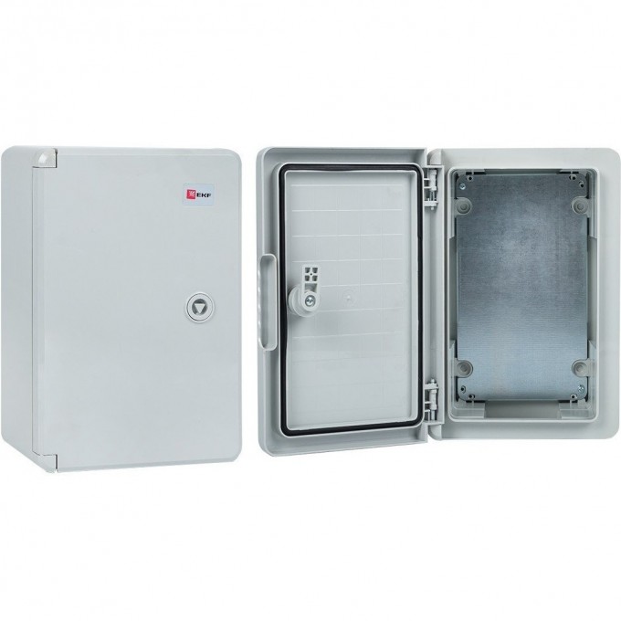 Бокс с монтажной платой EKF PROxima 400х300х170 мм, IP65, пластиковый PB65MP003 Бокс с монтажной платой EKF PROxima 400х300х170 мм, IP65, пластиковый PB65MP003