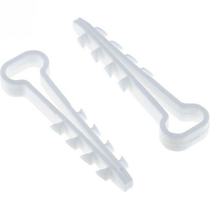 Дюбель-хомут для плоского кабеля EKF белый PROxima 100 шт. plc-cd1-6x12w Дюбель-хомут для плоского кабеля EKF белый PROxima 100 шт. plc-cd1-6x12w