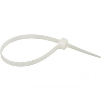 Хомут кабельный EKF 4.8х180 нейл. бел. (уп.100шт)
