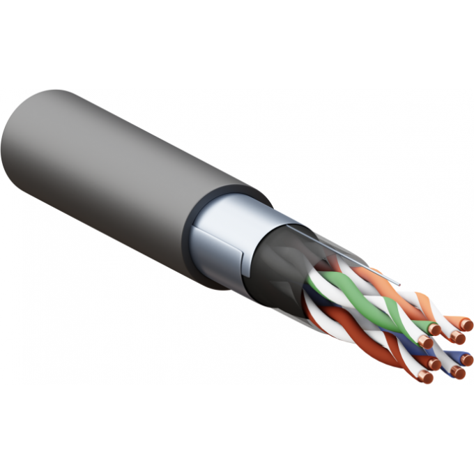 Кабель витая пара EKF F/UTP кат.5e 4 пары solid внешний 24AWG LDPE черн. TERACOM PRO PRO TRP-5EFTP-04PE-BK-OUT3 Кабель витая пара EKF F/UTP кат.5e 4 пары solid внешний 24AWG LDPE черн. TERACOM PRO PRO TRP-5EFTP-04PE-BK-OUT3