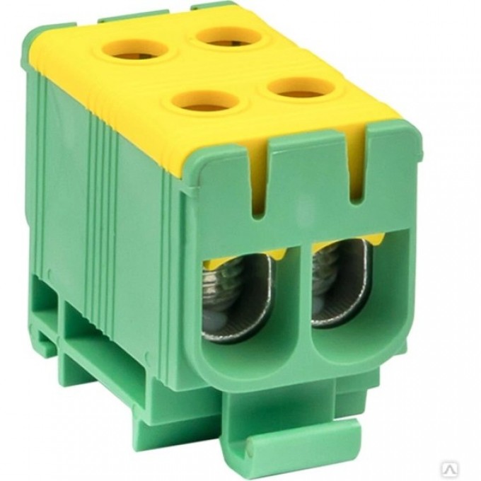 Клемма силовая вводная двойная EKF PROXIMA КСВ 16-50 желто-зеленая plc-kvs2-16-50-y-green Клемма силовая вводная двойная EKF PROXIMA КСВ 16-50 желто-зеленая plc-kvs2-16-50-y-green