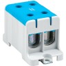Клемма силовая вводная двойная EKF PROXIMA КСВ 16-95 синяя plc-kvs2-16-95-blue