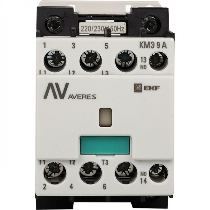 Контактор EKF AVERES КМЭ 9А 1NO 230В АС ctr-s-9-10-230-av Контактор EKF AVERES КМЭ 9А 1NO 230В АС ctr-s-9-10-230-av