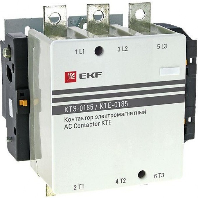 Контактор EKF КТЭ 185А кат. 380В AC 1НО ctr-b-185-380 Контактор EKF КТЭ 185А кат. 380В AC 1НО ctr-b-185-380