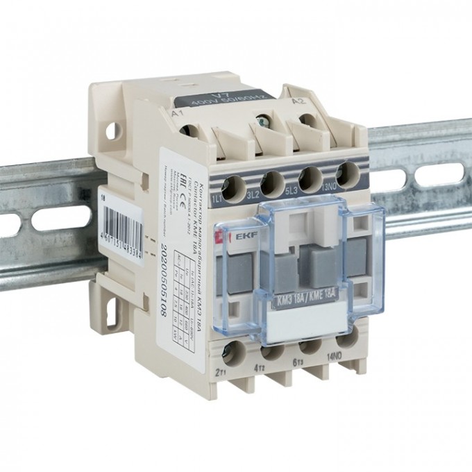Контактор EKF PROXIMA КМЭ малогабаритный 18А 220В 1NC ctr-s-18-220-nc Контактор EKF PROXIMA КМЭ малогабаритный 18А 220В 1NC ctr-s-18-220-nc