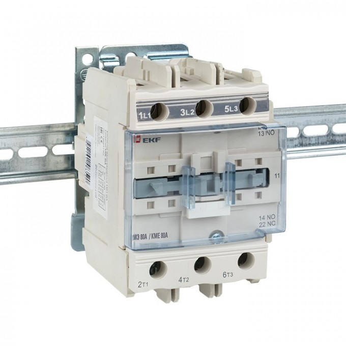 Контактор EKF PROXIMA КМЭ малогабаритный 80А 220В NO+NC ctr-s-80-220 Контактор EKF PROXIMA КМЭ малогабаритный 80А 220В NO+NC ctr-s-80-220