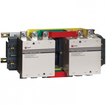 Контактор реверсивный EKF CTR-B-R-400 КТЭ 400А кат. 230В AC 2НО Контактор реверсивный EKF CTR-B-R-400 КТЭ 400А кат. 230В AC 2НО