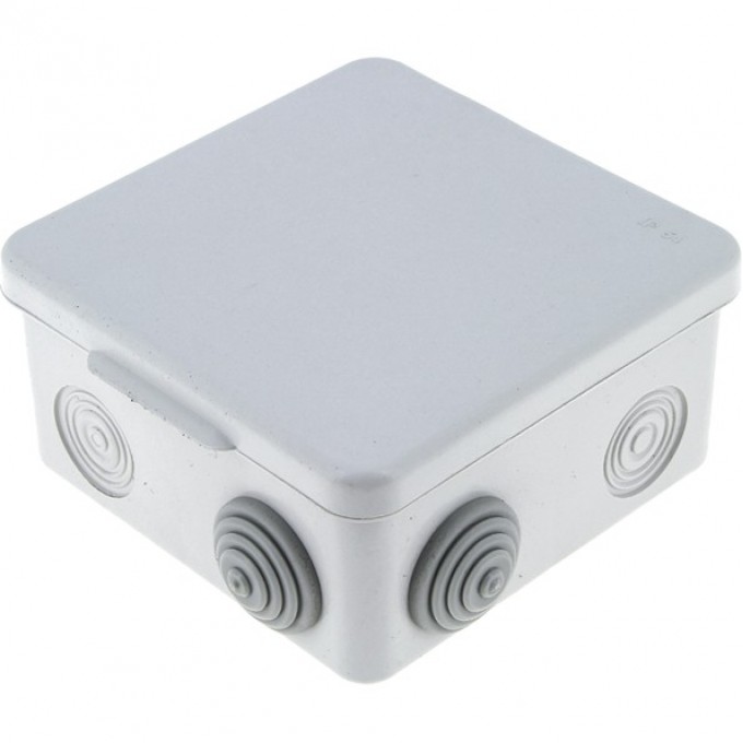Коробка распаячная EKF PROXIMA КМР-030-031 с крышкой наружная (80х80х50) 7 мембранных вводов IP54 plc-kmr-030-031 Коробка распаячная EKF PROXIMA КМР-030-031 с крышкой наружная (80х80х50) 7 мембранных вводов IP54 plc-kmr-030-031
