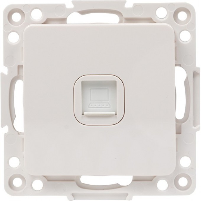 Механизм Розетки RJ-45 1-мест. EKF PROXIMA СТОКГОЛЬМ белый EYK01-035-10 Механизм Розетки RJ-45 1-мест. EKF PROXIMA СТОКГОЛЬМ белый EYK01-035-10