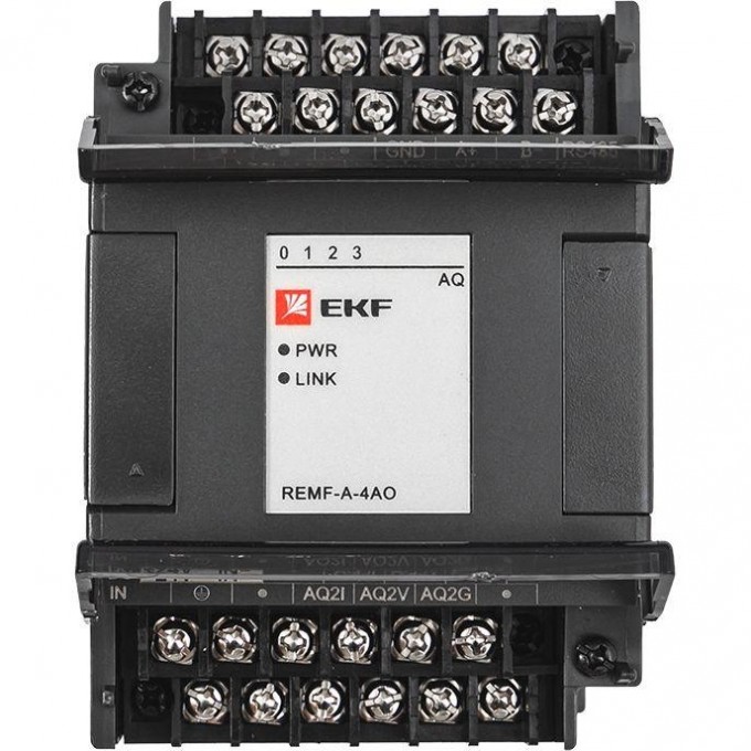 Модуль аналогового вывода EKF REMF 4 PRO-LOGIC REMF-A-4AO Модуль аналогового вывода EKF REMF 4 PRO-LOGIC REMF-A-4AO