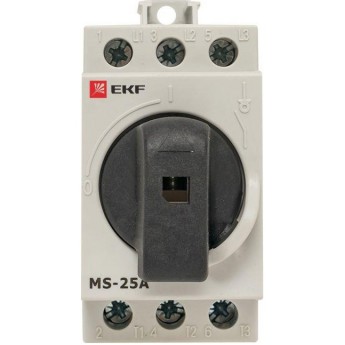Модульный рубильник EKF MS-25A 3P на DIN-рейку PROxima Модульный рубильник EKF MS-25A 3P на DIN-рейку PROxima