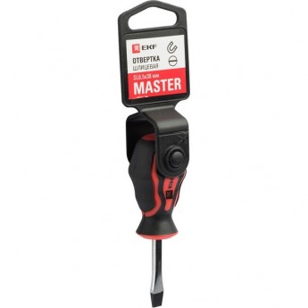 Отвертка EKF Master SL6.5x38 мм sl-6.5-38-mas