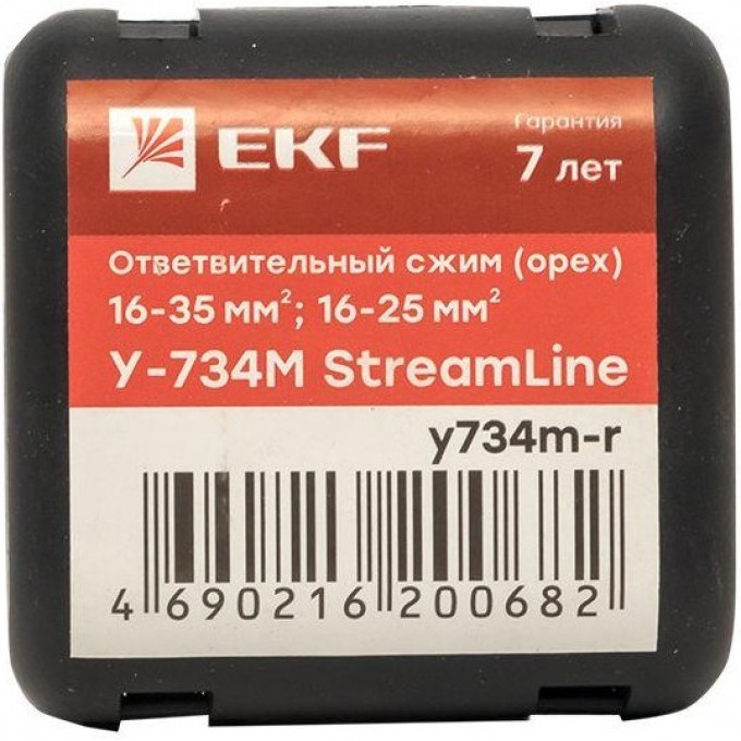 Ответвительный сжим (орех) EKF PROXIMA У739М (4-10 мм2; 1,5-2,5 мм2) розничный стикер StreamLine y739m-r Ответвительный сжим (орех) EKF PROXIMA У739М (4-10 мм2; 1,5-2,5 мм2) розничный стикер StreamLine y739m-r