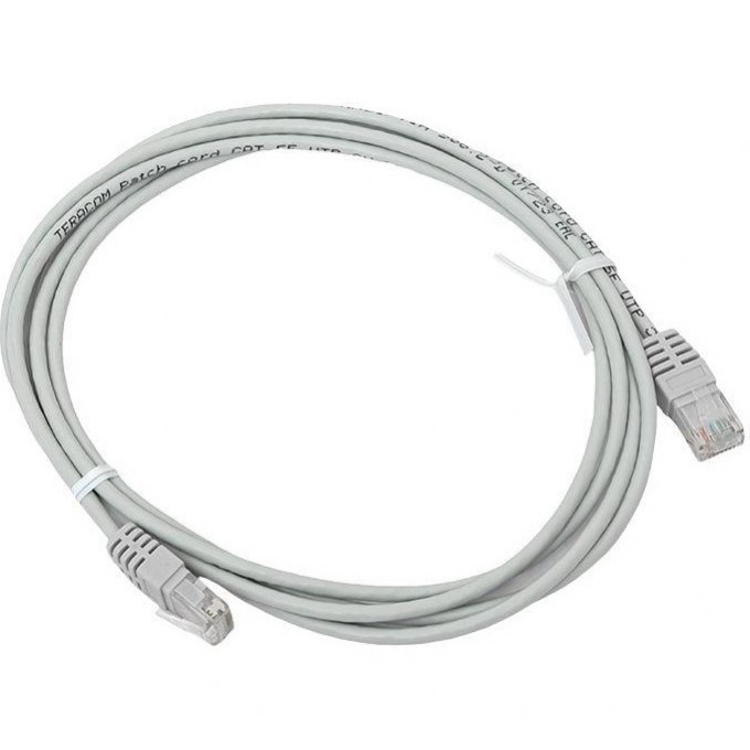 Патч-корд EKF кат.5e (1Гбит/с) неэкранированный UTP оболочка PVC сер. (2м) TERACOM TRC-5EUTP-PVC-2M-GY Патч-корд EKF кат.5e (1Гбит/с) неэкранированный UTP оболочка PVC сер. (2м) TERACOM TRC-5EUTP-PVC-2M-GY
