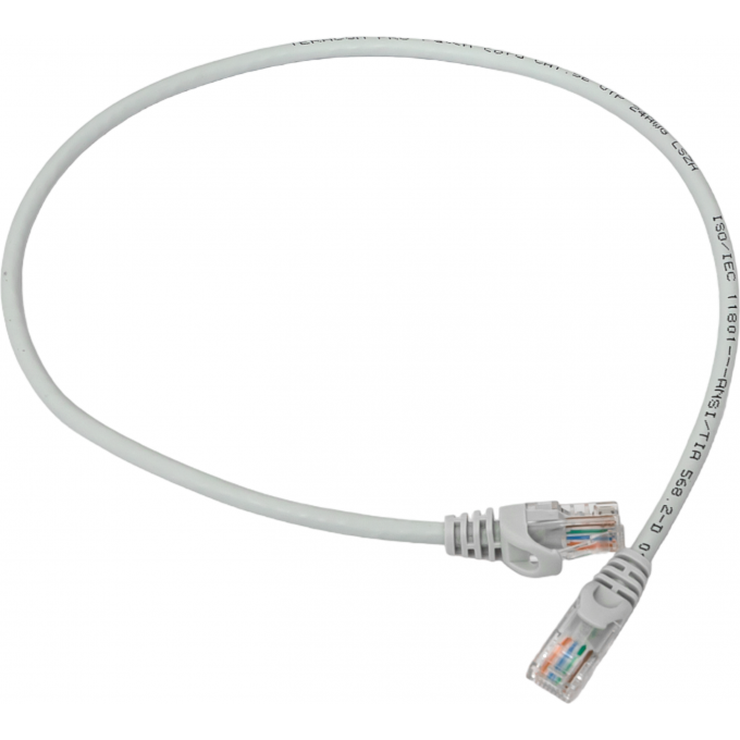 Патч-корд EKF TERACOM PRO Cat.5E неэкранированный UTP оболочка LSZH серый (0.5м) TRP-5EUTP-LSH-05M-GY Патч-корд EKF TERACOM PRO Cat.5E неэкранированный UTP оболочка LSZH серый (0.5м) TRP-5EUTP-LSH-05M-GY