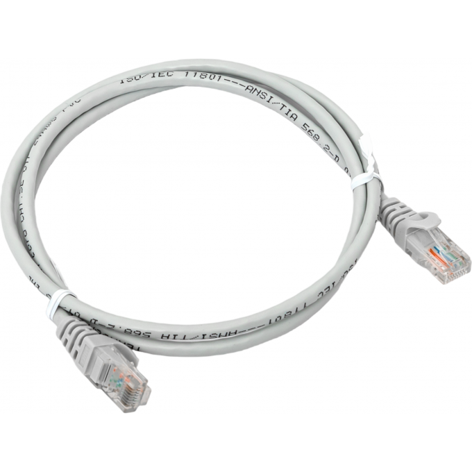 Патч-корд EKF TERACOM PRO Cat.5E неэкранированный UTP оболочка PVC серый (1.0м) TRP-5EUTP-PVC-1M-GY Патч-корд EKF TERACOM PRO Cat.5E неэкранированный UTP оболочка PVC серый (1.0м) TRP-5EUTP-PVC-1M-GY