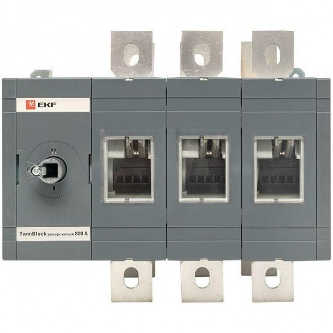 Реверсивный рубильник EKF 800A 3P без рукоятки управления TwinBlock tb-s-800-3p-rev Реверсивный рубильник EKF 800A 3P без рукоятки управления TwinBlock tb-s-800-3p-rev