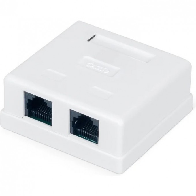 Розетка настенная EKF TERACOM PRO Cat.6 неэкранированная 2 порта RJ-45 Dual IDC белая TR-P-WBOX-2RJ45-6UTP-WH Розетка настенная EKF TERACOM PRO Cat.6 неэкранированная 2 порта RJ-45 Dual IDC белая TR-P-WBOX-2RJ45-6UTP-WH