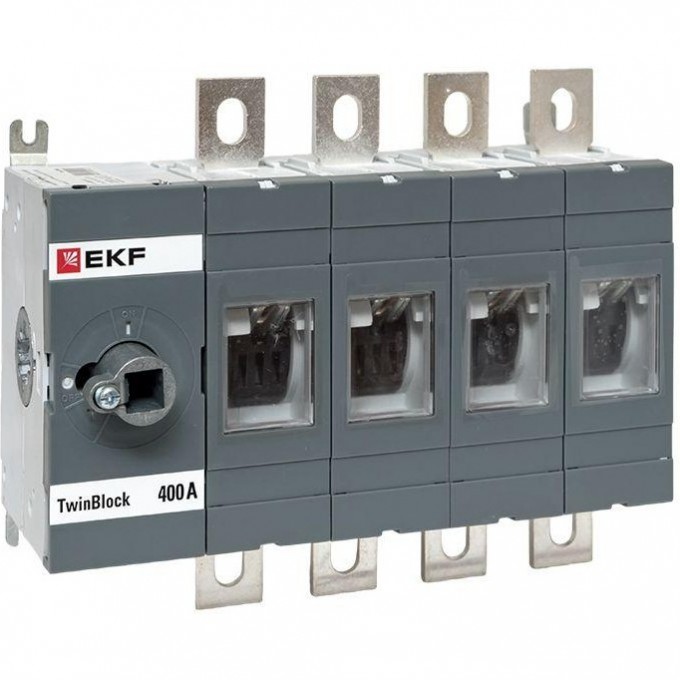 Рубильник EKF 400A 4P без рукоятки управления TwinBlock tb-s-400-4p Рубильник EKF 400A 4P без рукоятки управления TwinBlock tb-s-400-4p