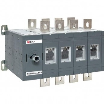 Рубильник EKF 800A 4P реверсивный без рукоятки управления TwinBlock