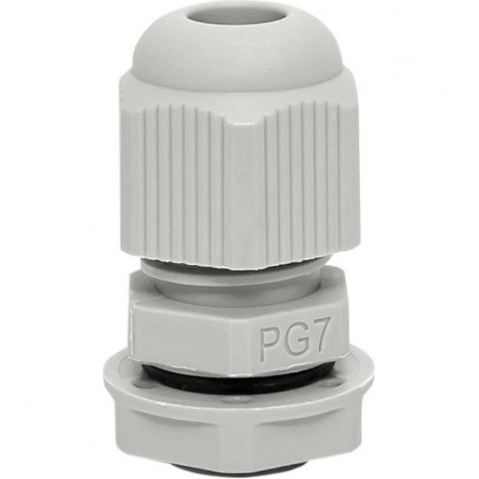 Сальник EKF PG7 IP54, d отверстия 13 мм, d провода 3-6,5 мм, 4 штуки plc-pg-7-4-r Сальник EKF PG7 IP54, d отверстия 13 мм, d провода 3-6,5 мм, 4 штуки plc-pg-7-4-r
