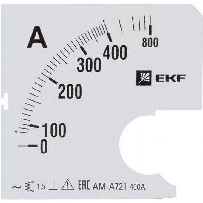 Шкала сменная EKF для A721 400/5А-1.5 PROxima s-a721-400 Шкала сменная EKF для A721 400/5А-1.5 PROxima s-a721-400