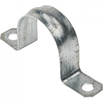 Скоба металлическая двухлапковая EKF d38-40мм (50шт) PROxima Скоба металлическая двухлапковая EKF d38-40мм (50шт) PROxima