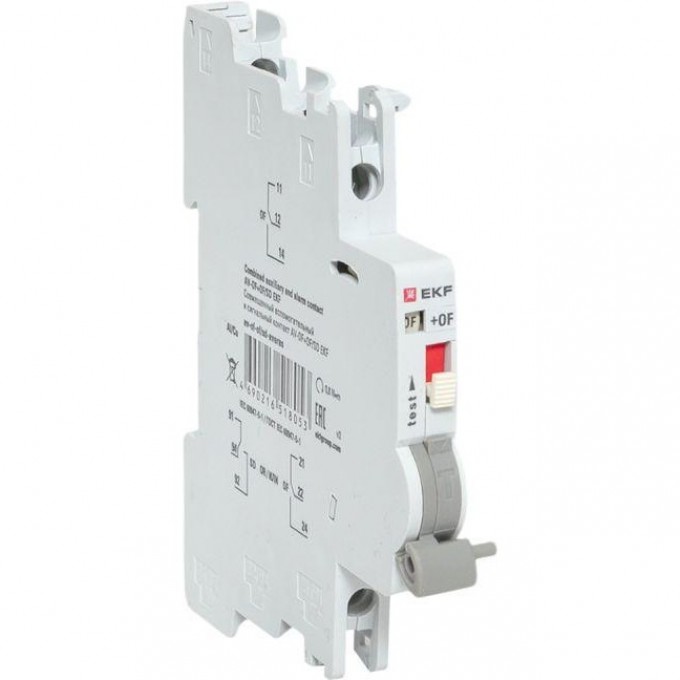 Совмещенный вспомогательный и сигнальный контакт EKF AV-OF+OF/SD av-of-of/sd-averes Совмещенный вспомогательный и сигнальный контакт EKF AV-OF+OF/SD av-of-of/sd-averes