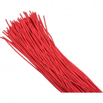 Трубка термоусаживаемая EKF ТУТ нг 8/4 красная в отрезках по 1м PROxima