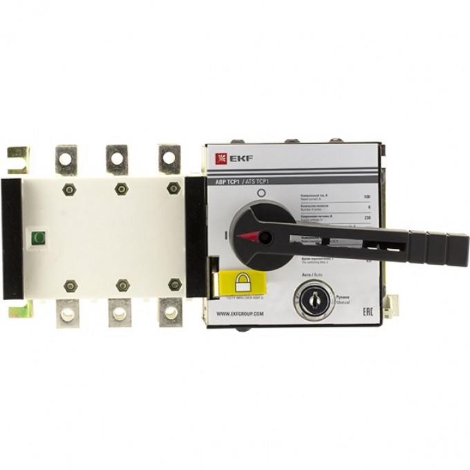 Устройство АВР EKF PROXIMA ТСР1 160А 3Р 230В ats-tsr1-160A-3p-pro Устройство АВР EKF PROXIMA ТСР1 160А 3Р 230В ats-tsr1-160A-3p-pro