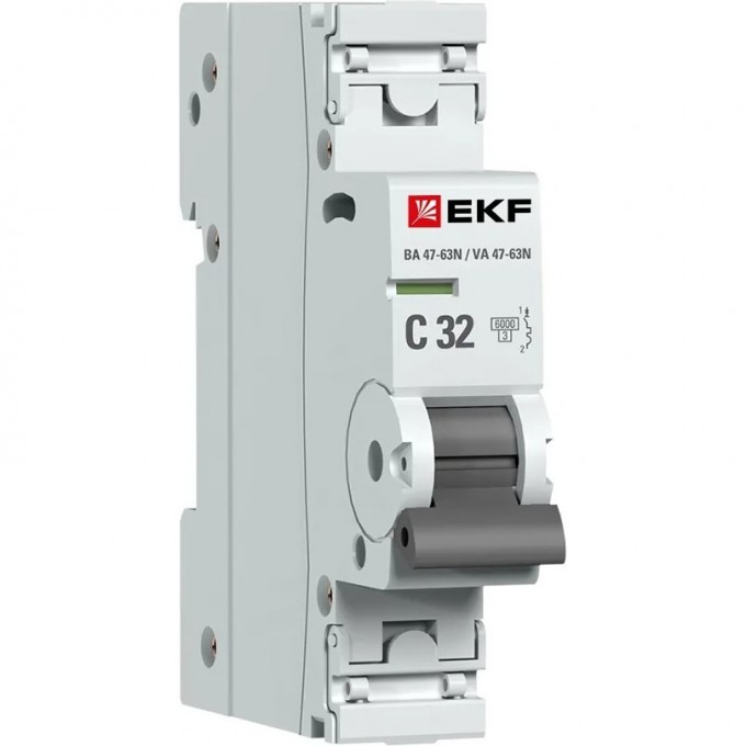 Выключатель автоматический EKF PROXIMA 1P 32А (C) 6кА ВА 47-63N M636132C Выключатель автоматический EKF PROXIMA 1P 32А (C) 6кА ВА 47-63N M636132C