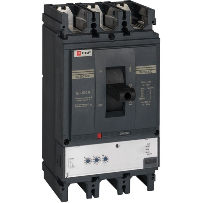 Выключатель автоматический EKF PROXIMA ВА-99C (Compact NS) 630/630А 3P 45кА mccb99C-630-630 Выключатель автоматический EKF PROXIMA ВА-99C (Compact NS) 630/630А 3P 45кА mccb99C-630-630