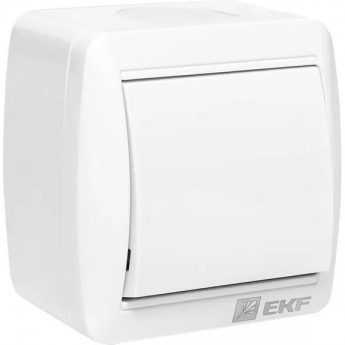 Выключатель ОП EKF PROXIMA ВЛАДИВОСТОК 10А IP54 белый