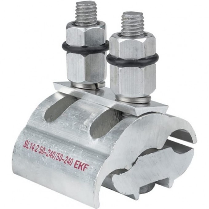 Зажим ответвительный плашечный EKF SL14.2 50-240/50-240кв.мм sl-14.2 Зажим ответвительный плашечный EKF SL14.2 50-240/50-240кв.мм sl-14.2